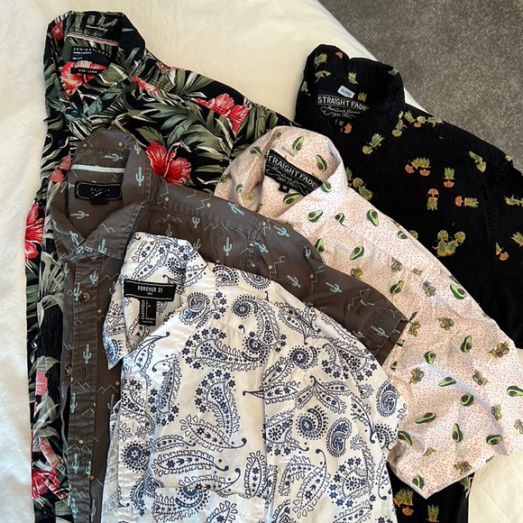 5x Resort Shirt Bundle - Picture 1 of 14